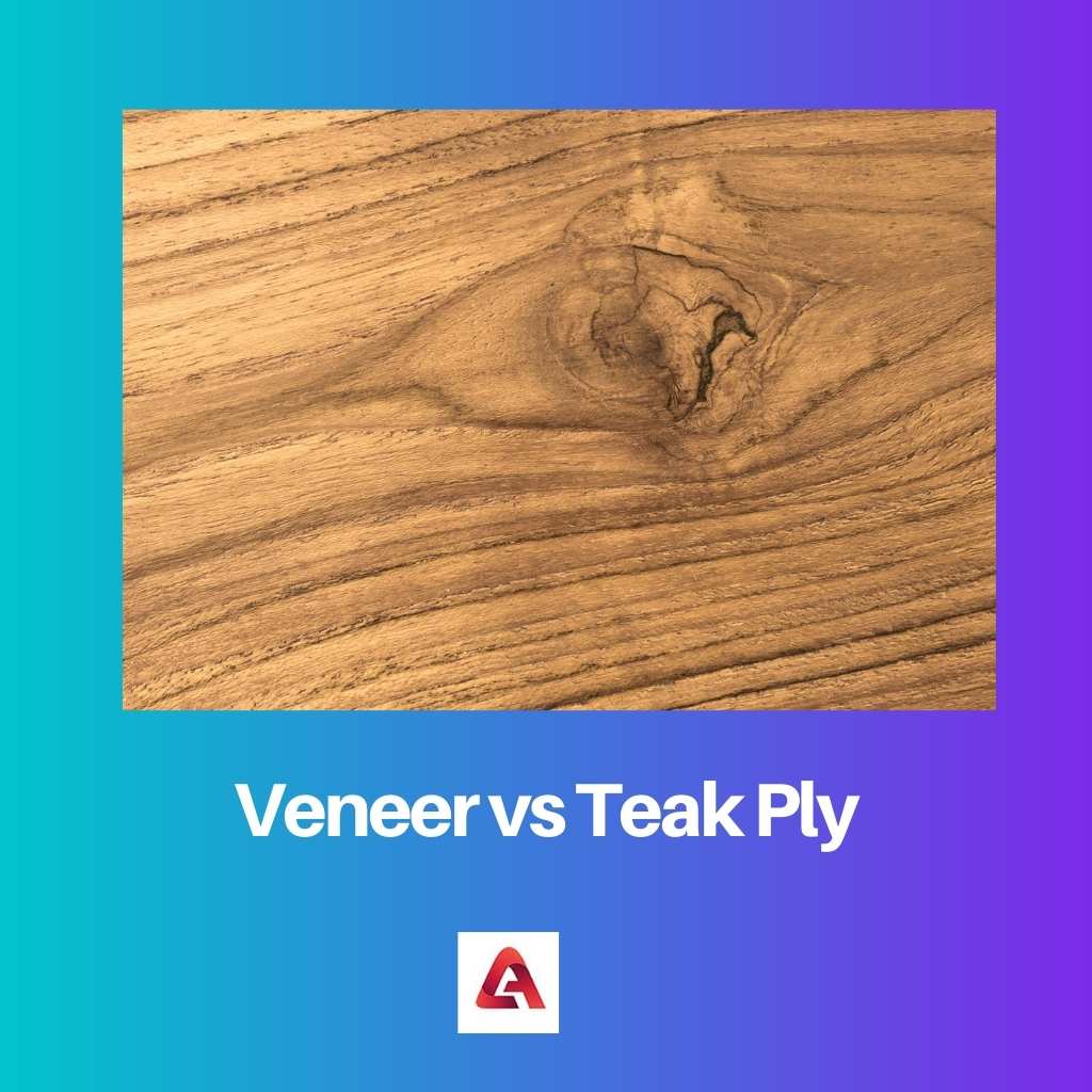 Veneer vs Teak Ply
