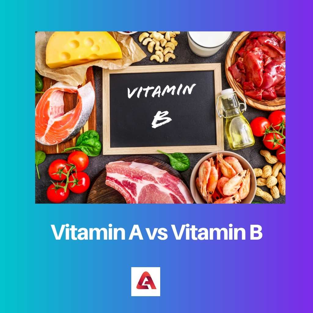 Vitamin A vs Vitamin B