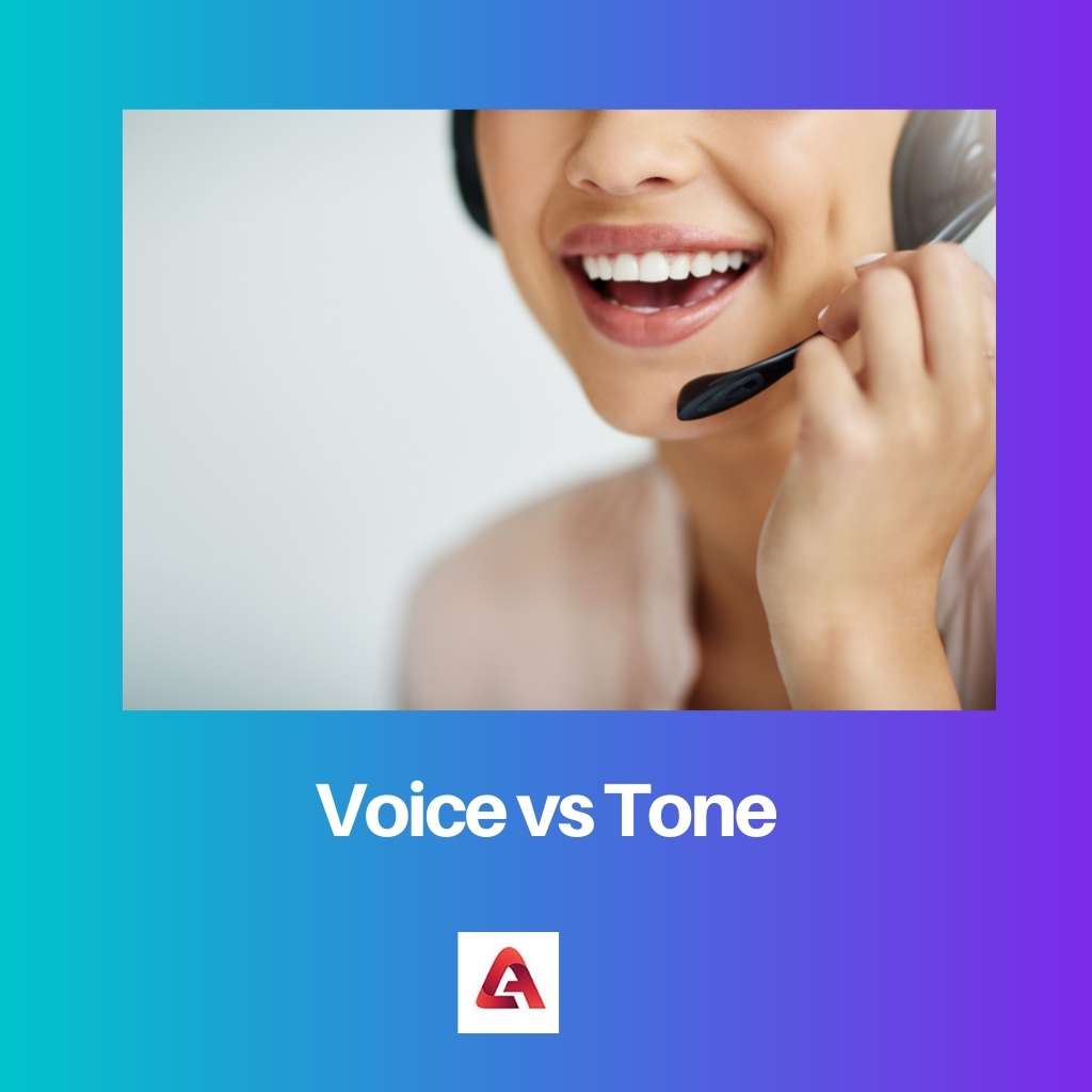 Voice vs Tone