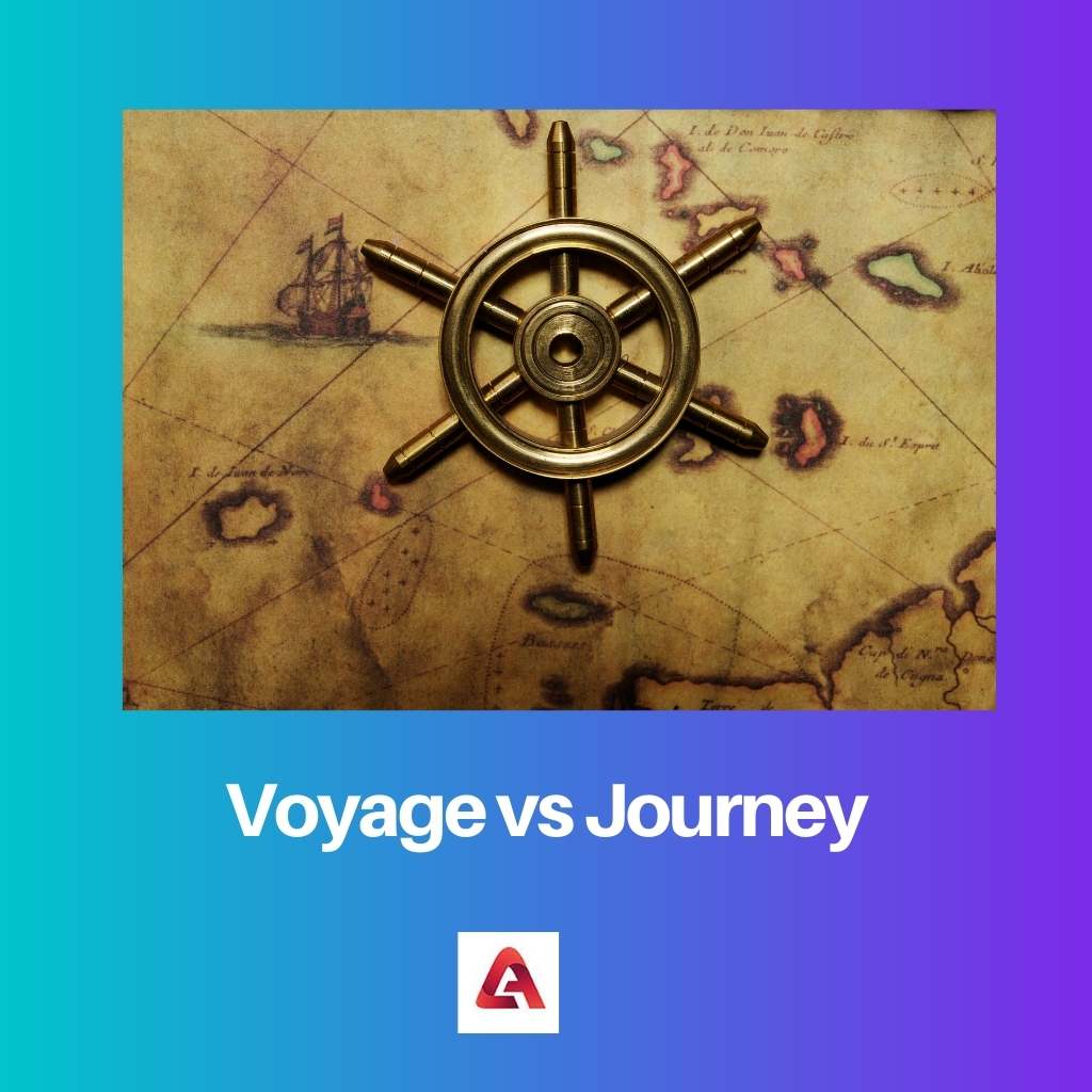 Voyage vs Journey