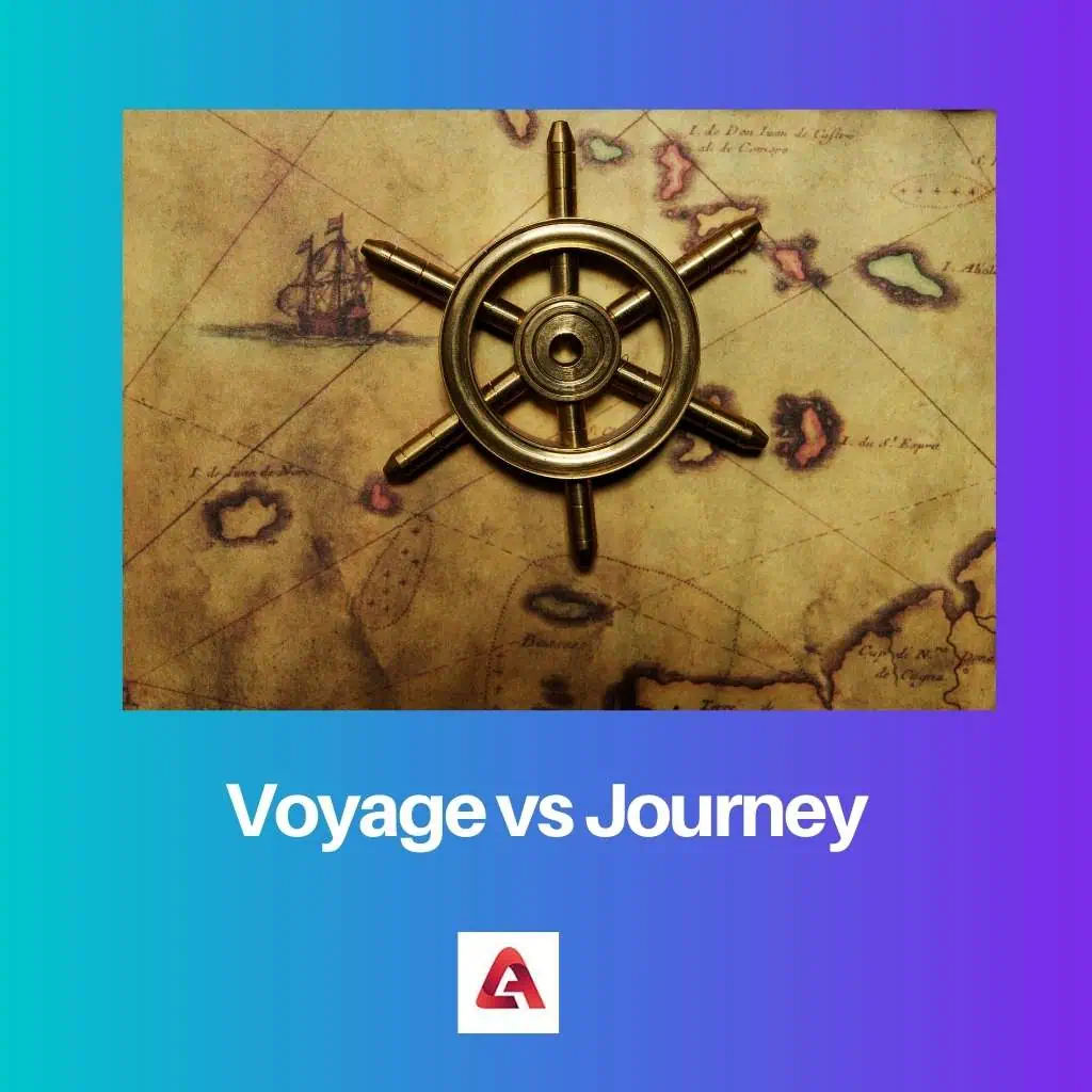 Voyage vs Journey