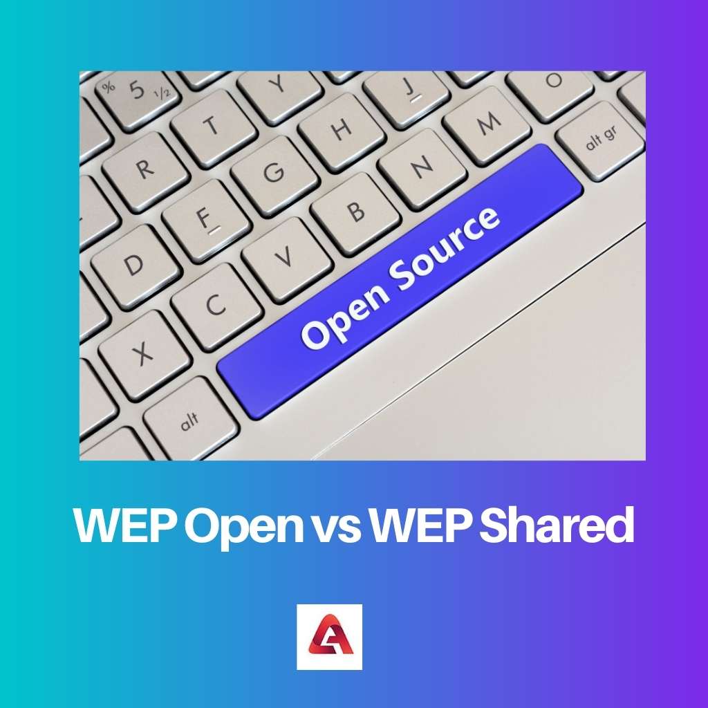 WEP Open vs WEP Shared