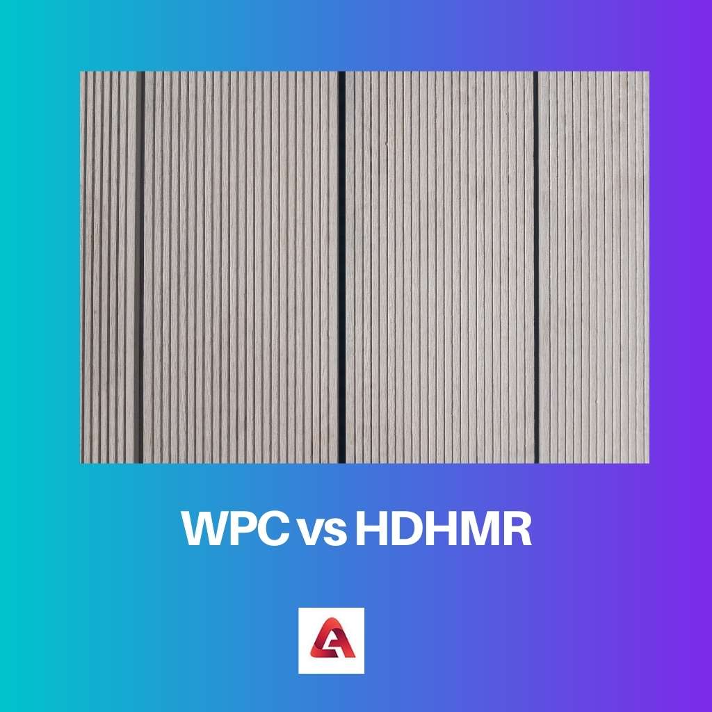 WPC vs HDHMR