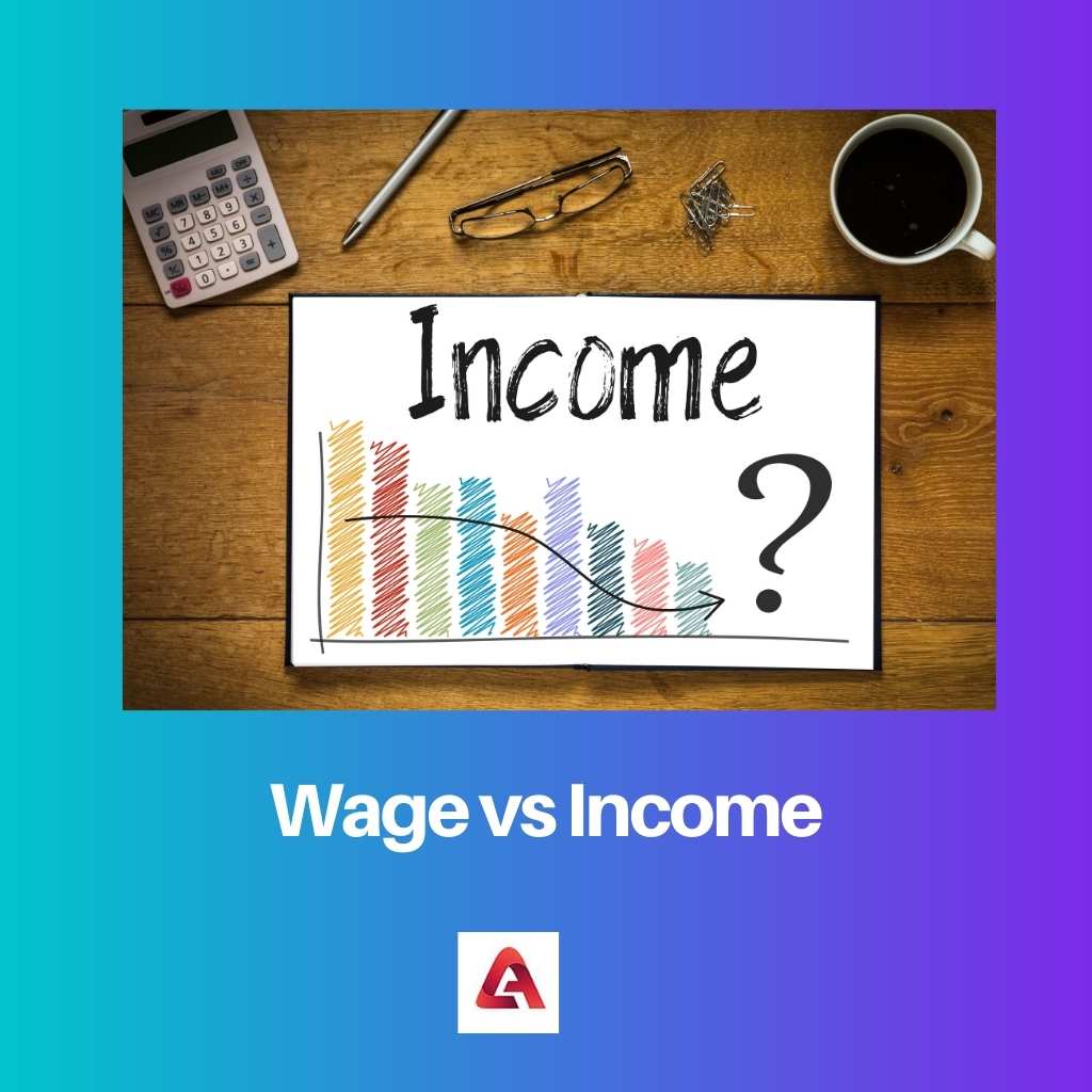 Wage vs Income