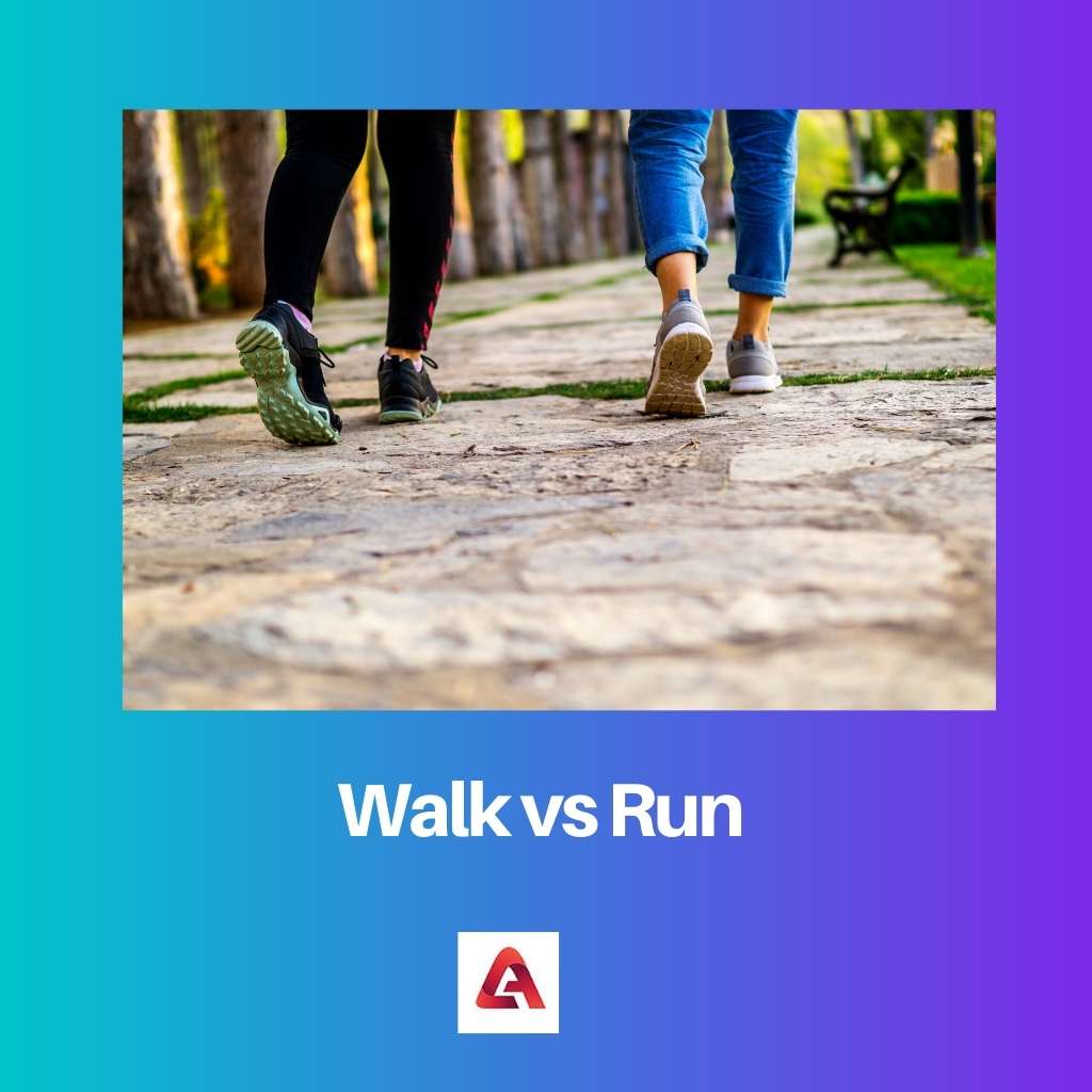 Walk vs Run