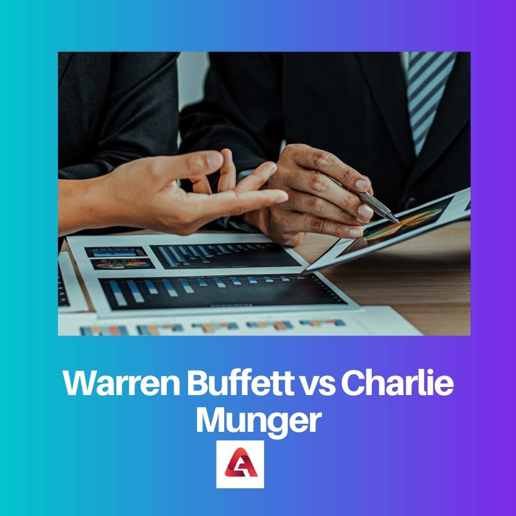 Warren Buffett vs Charlie Munger
