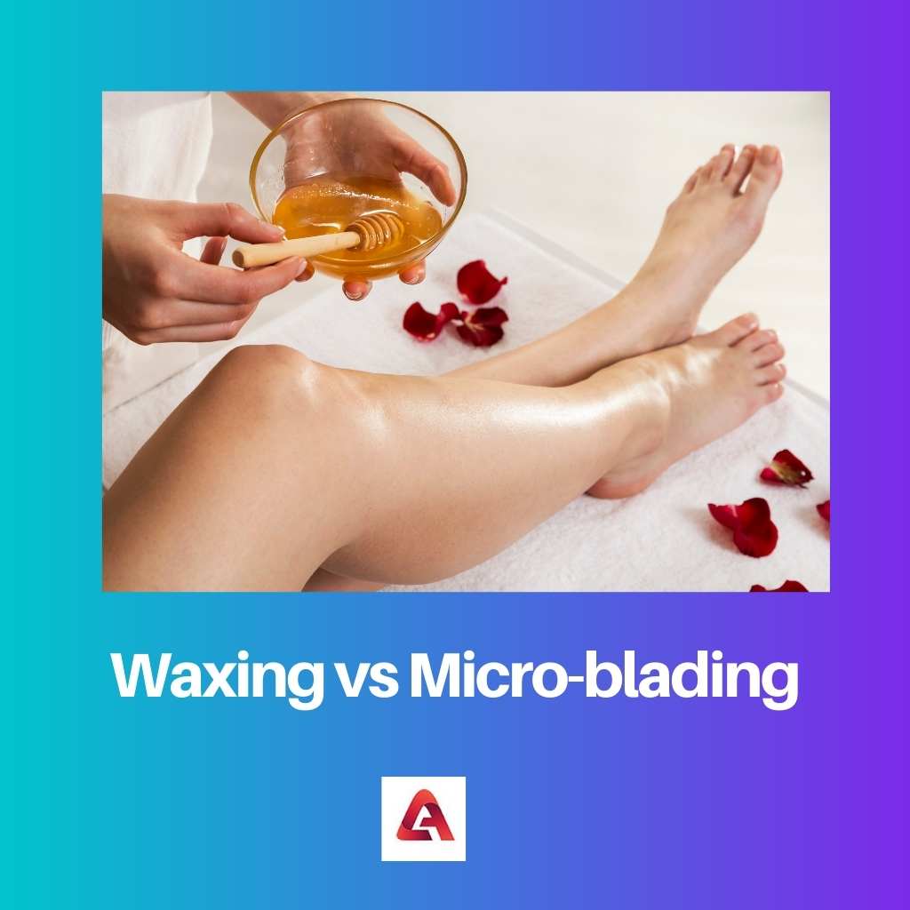 Waxing vs Micro blading