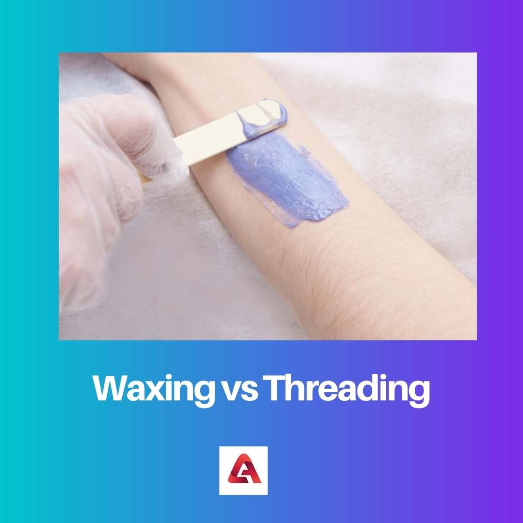 Waxing vs Threading
