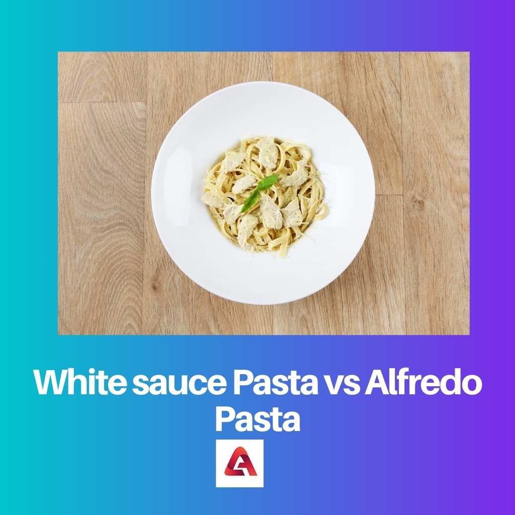 White sauce Pasta vs Alfredo Pasta