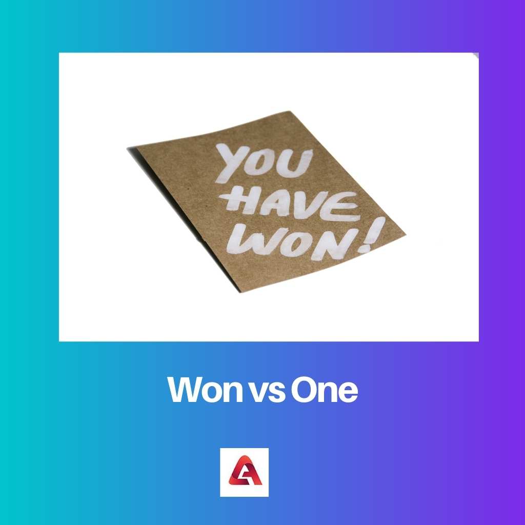 Won vs One