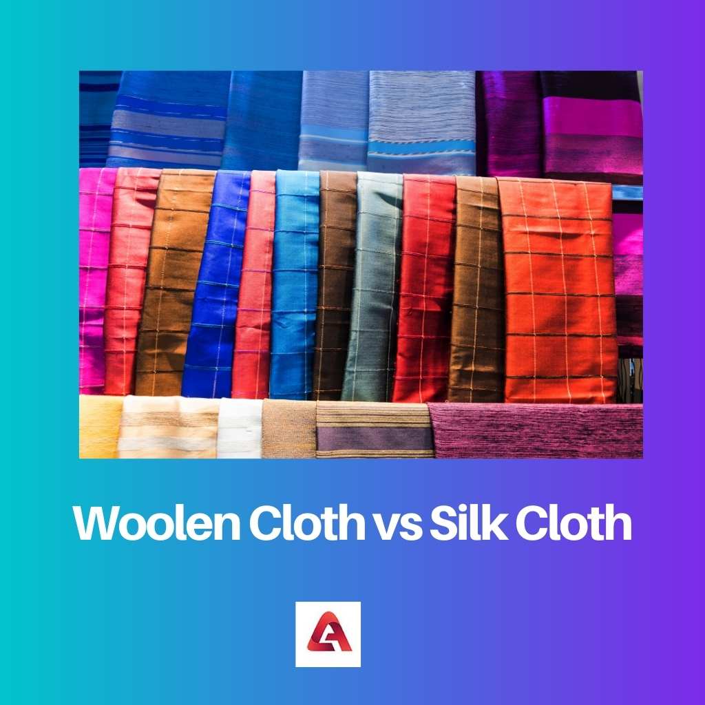 Woolen Cloth vs Silk Cloth