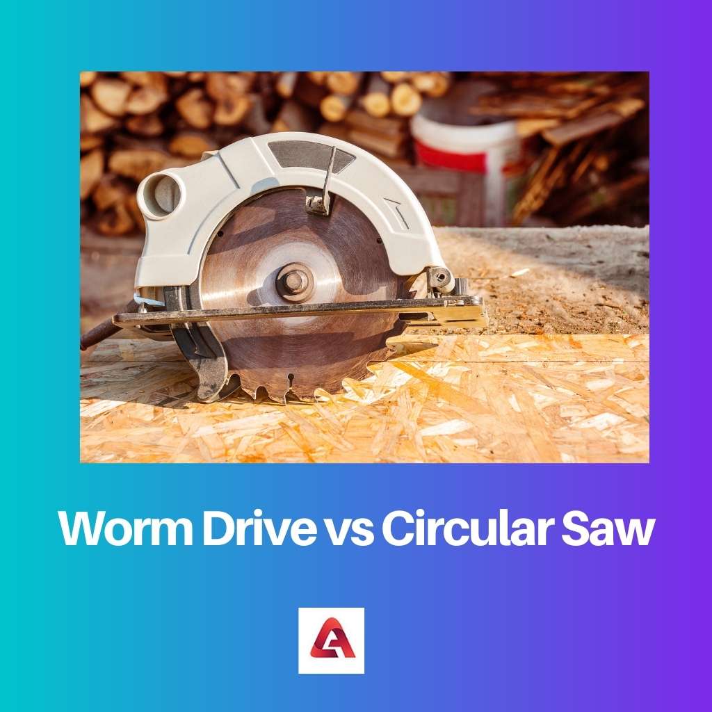 Worm Drive vs Circular Saw