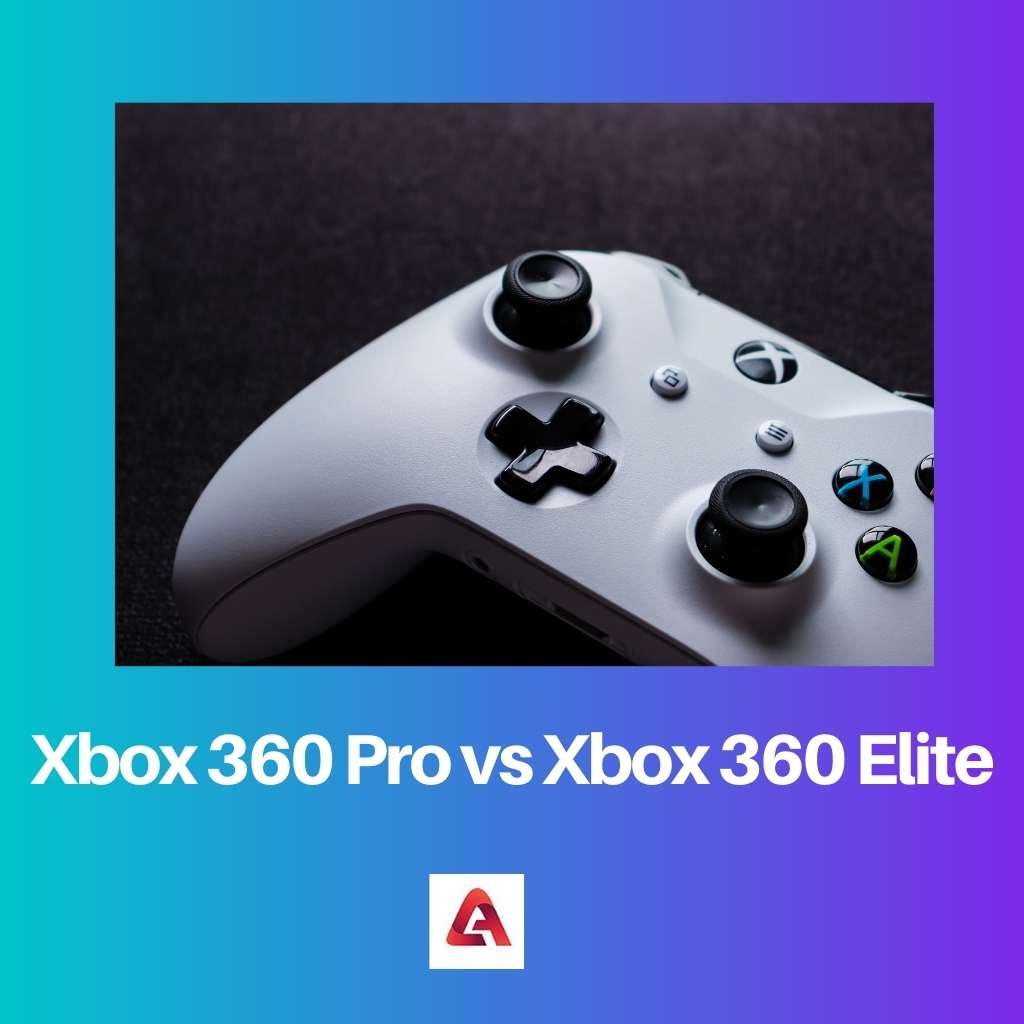 Xbox 360 Pro vs Xbox 360 Elite