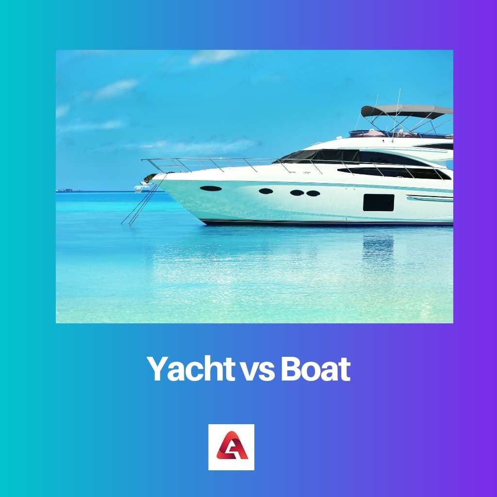 Yacht vs Boat