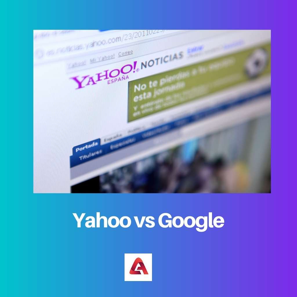 Yahoo vs Google