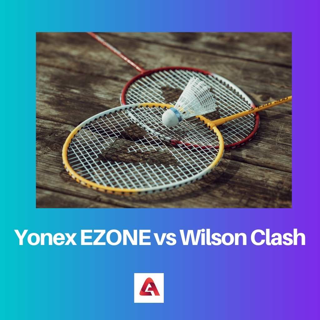 Yonex EZONE vs Wilson Clash