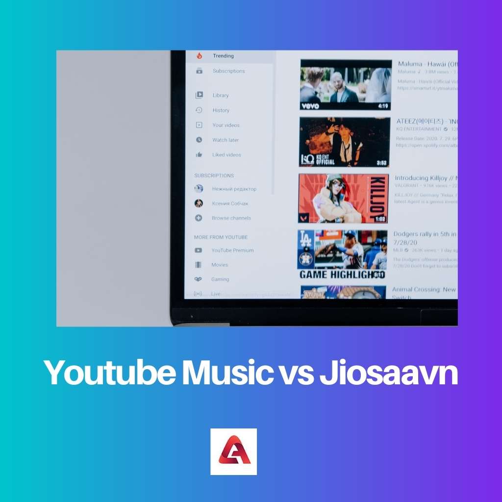 Youtube Music vs Jiosaavn