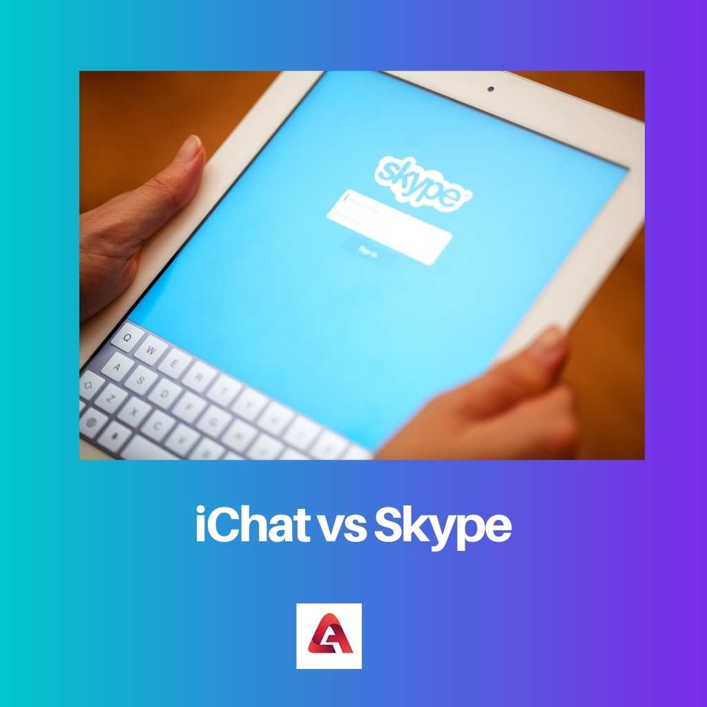 iChat vs Skype
