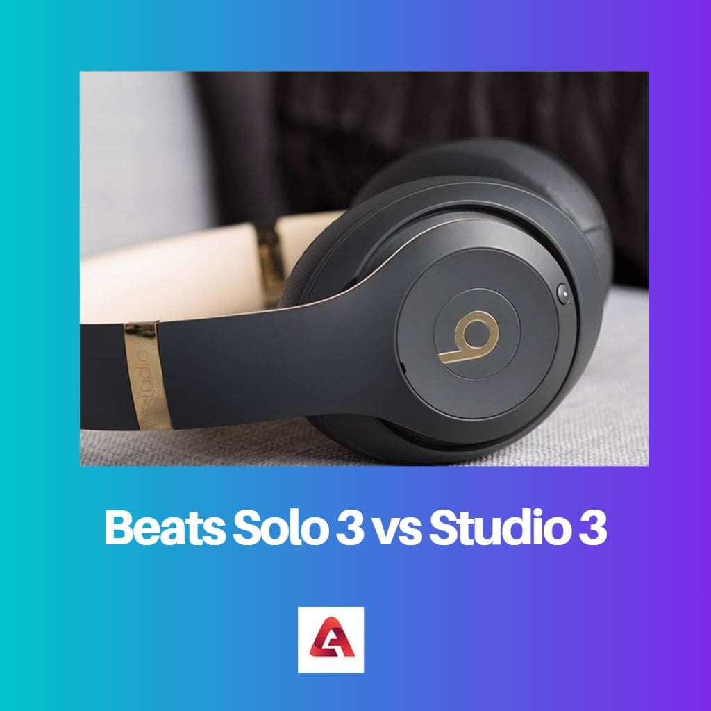 Beats Solo 3 vs Studio 3
