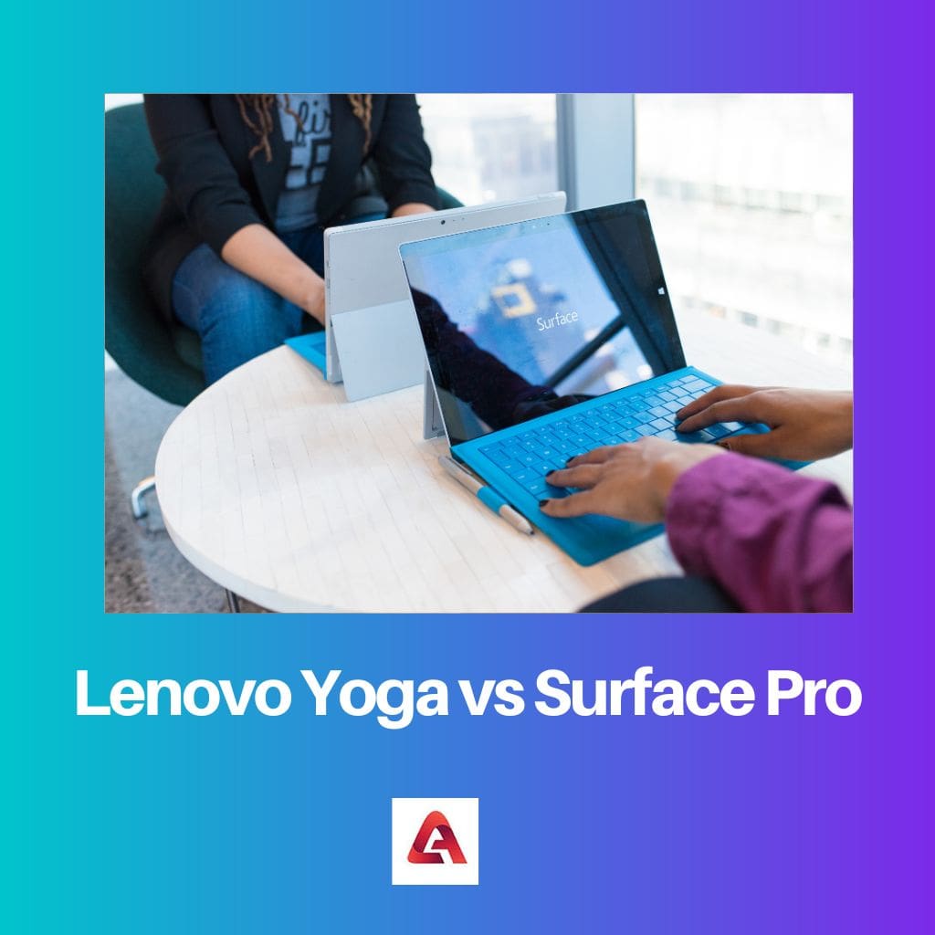 Lenovo Yoga vs Surface Pro 1