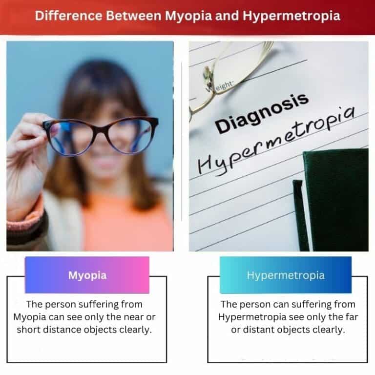 Myopia Vs Hypermetropia: Difference And Comparison