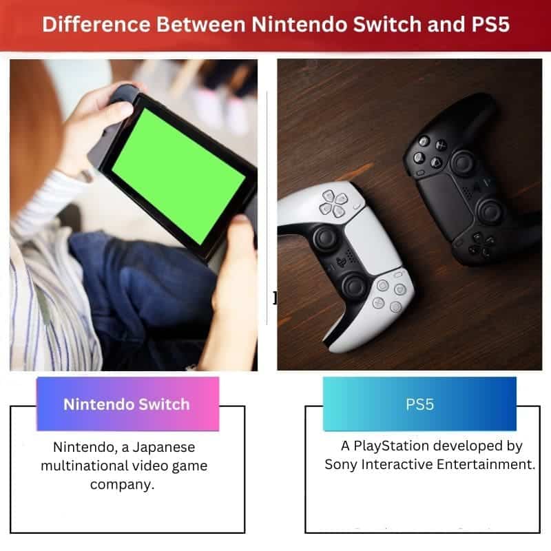 Nintendo Switch Vs Ps5 Difference And Comparison