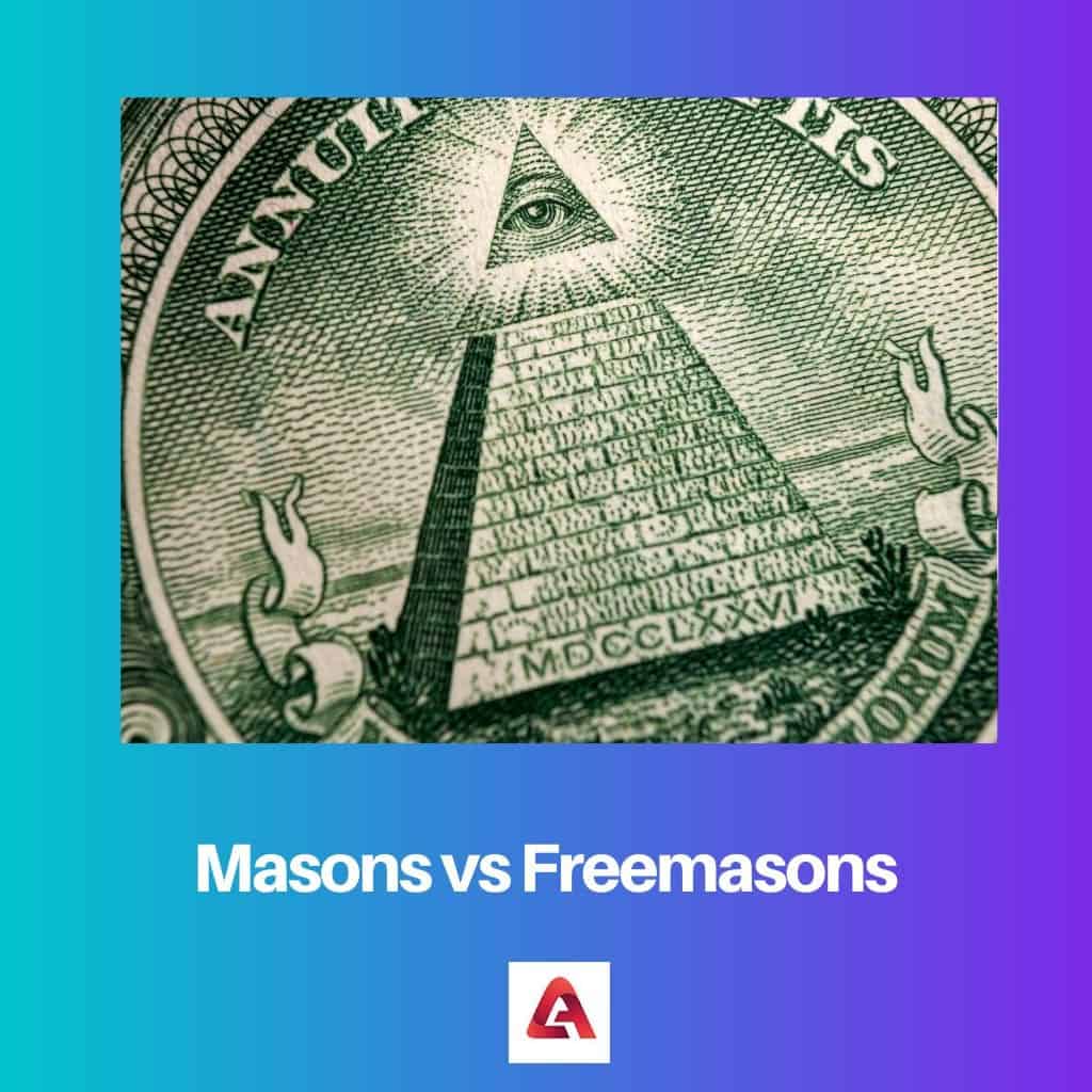 Masons Vs Freemasons: Difference And Comparison