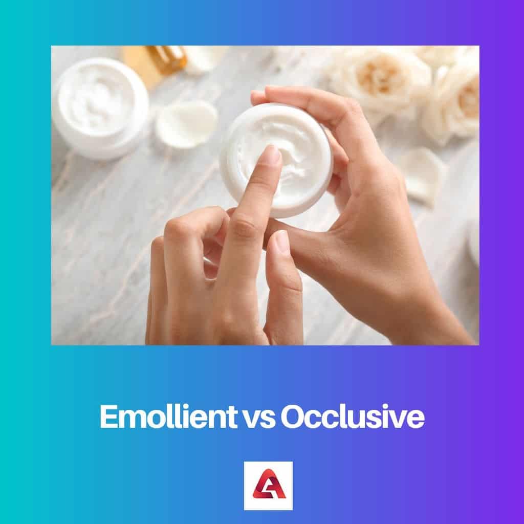 Emollient Vs Occlusive: Difference And Comparison